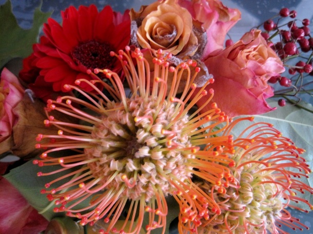 Yes! It's a flower arrangement... ©copyright2014owpp